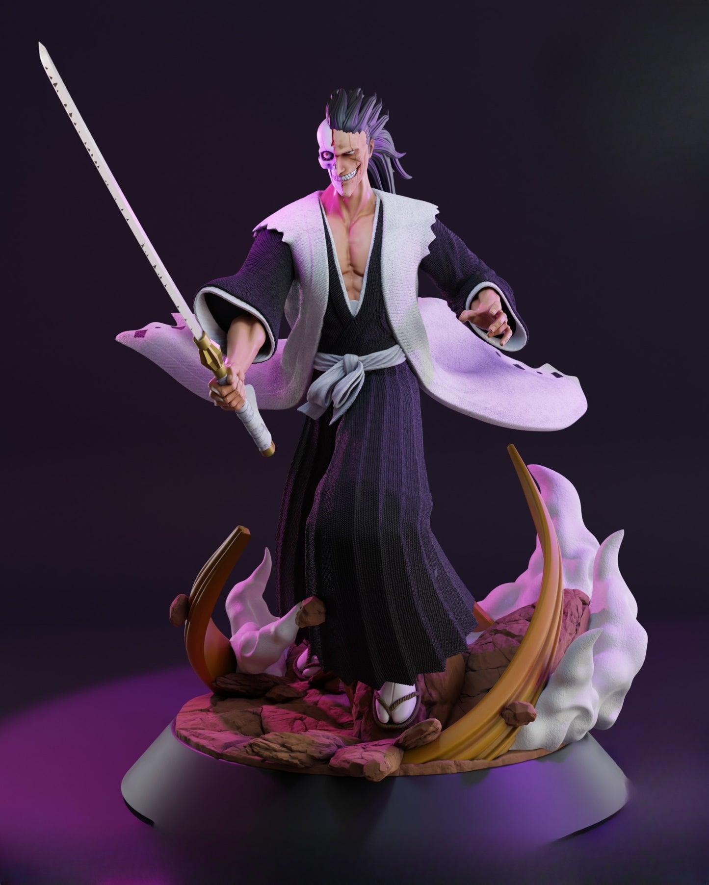 1239 Zaraki Kenpachi_Bleach - STL 3D Print File