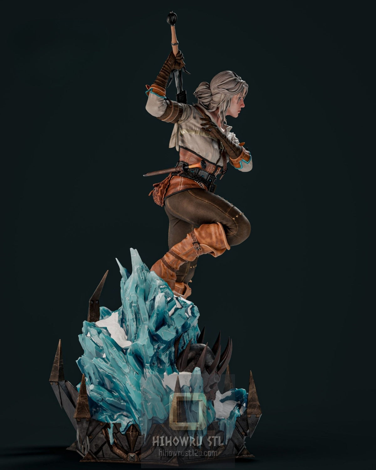 2091 CIRI_The Witcher IV (5312) - STL 3D Print Files