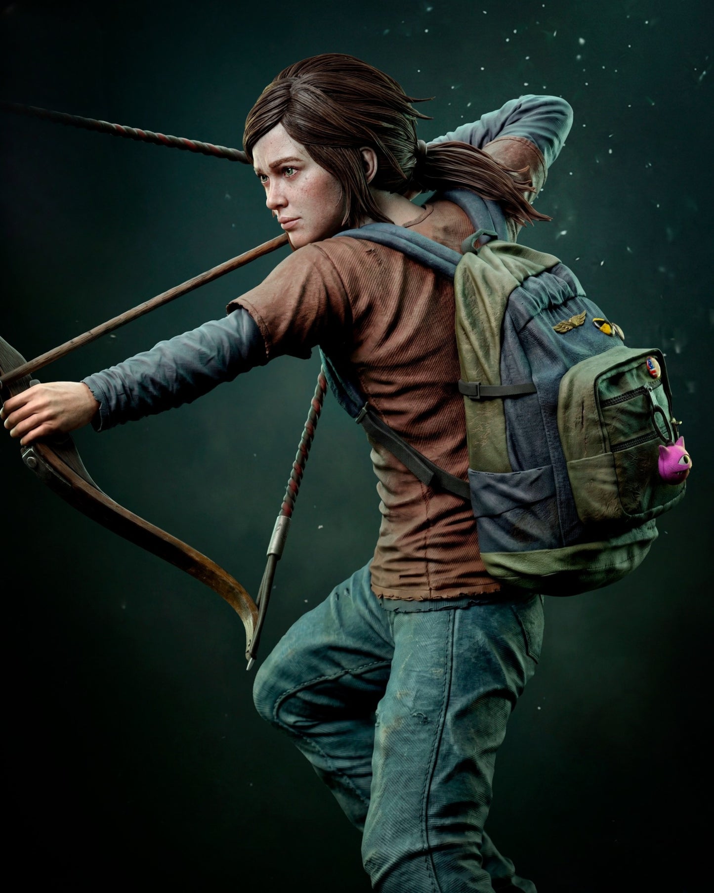 1359 Ellie Williams_The Last of Us - STL 3D Print Files