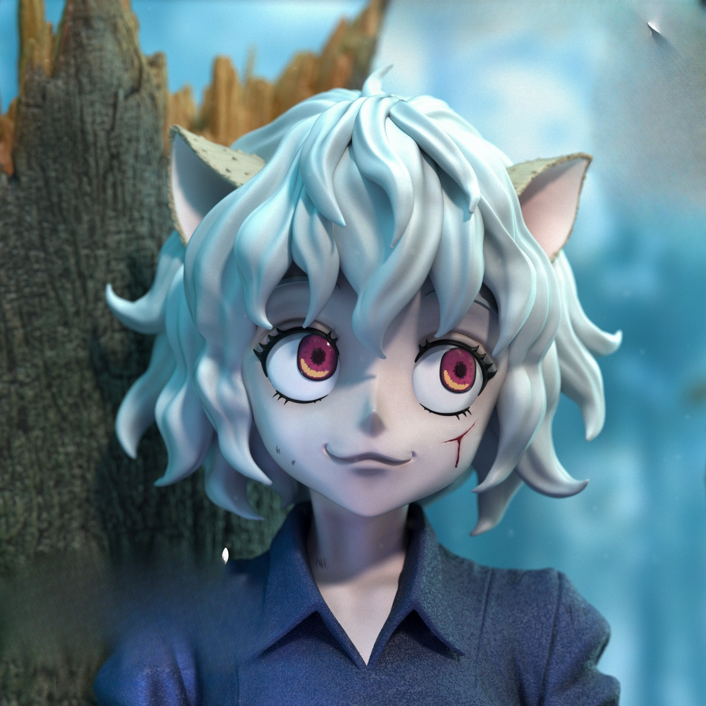 1644 Neferpitou_Hunter x Hunter - STL 3D Print Files