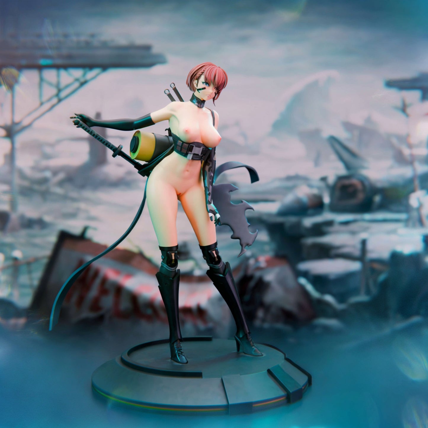 0885 Delta Ninja Thief NSFW - STL 3D Print Files