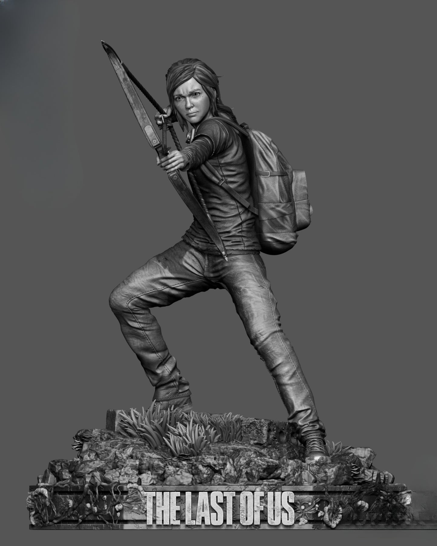 1359 Ellie Williams_The Last of Us - STL 3D Print Files