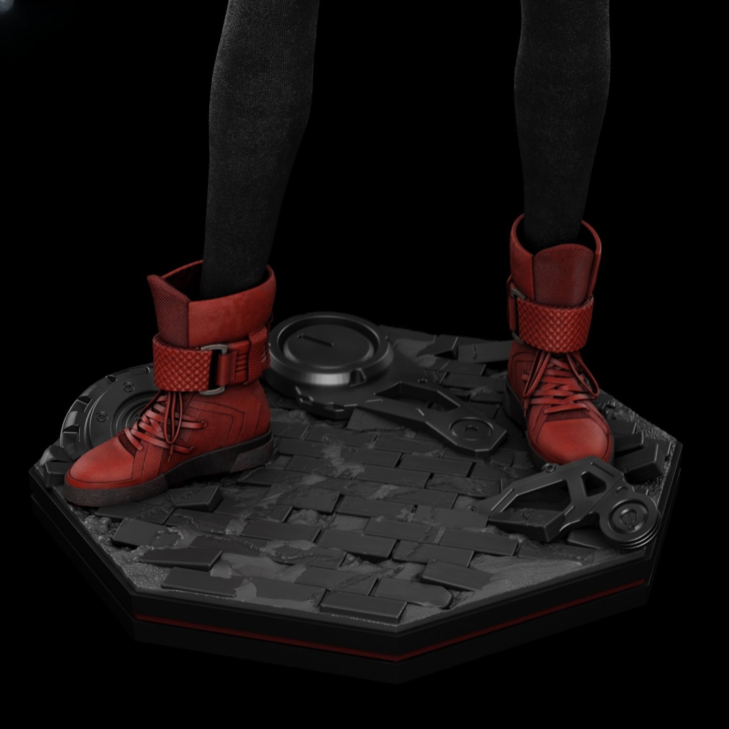 0394 Tifa Lockhart - STL 3D Print Files