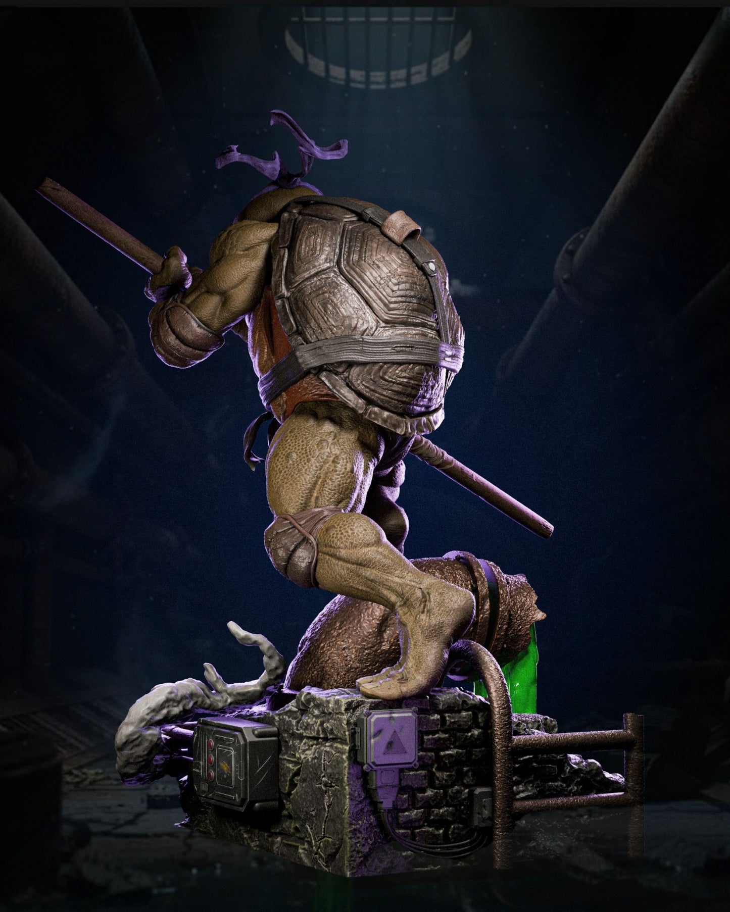 0392 Donatello_Ninja Turtle - STL 3D Print Files