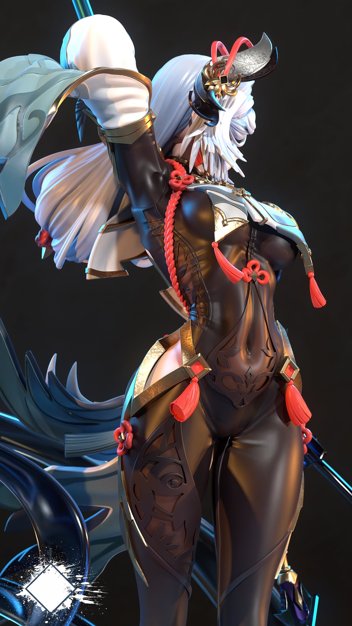 1787 Shenhe_Genshin Impact - STL 3D Print Files
