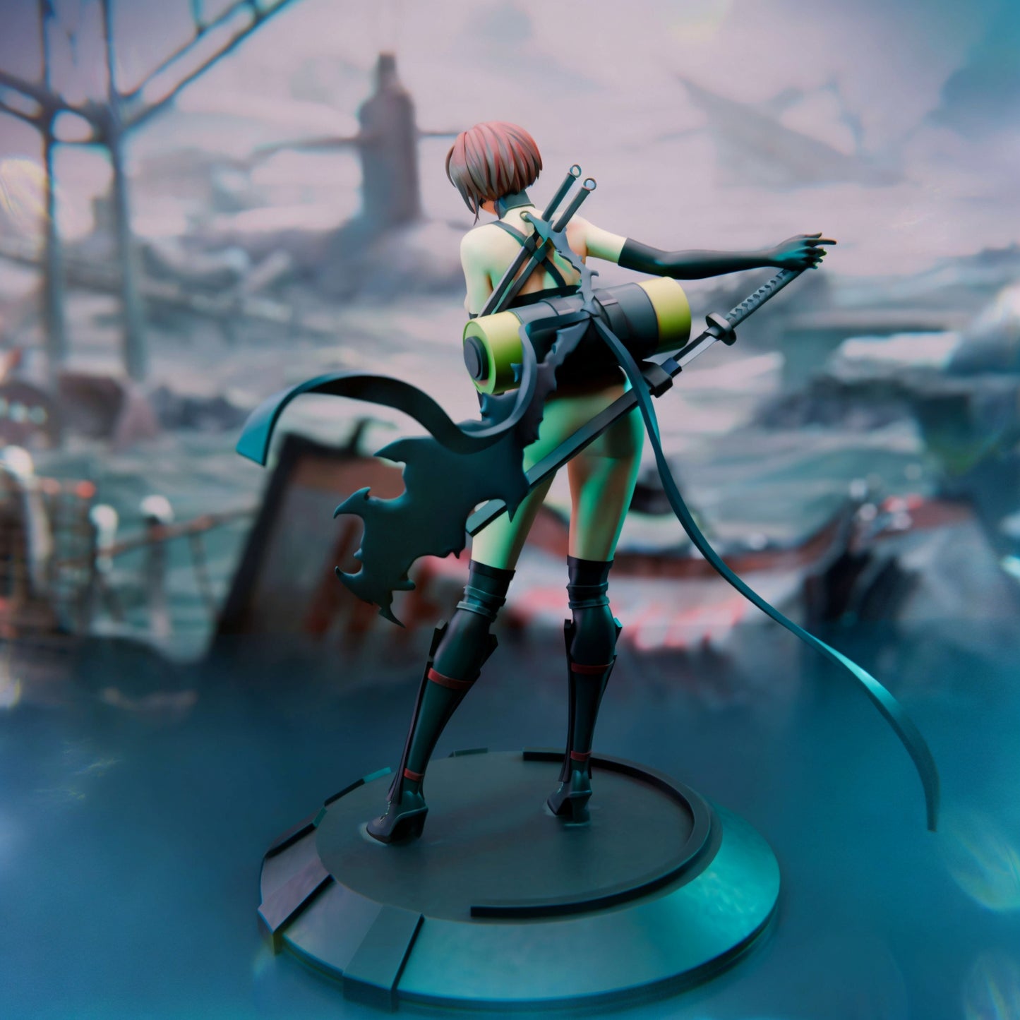 0885 Delta Ninja Thief NSFW - STL 3D Print Files