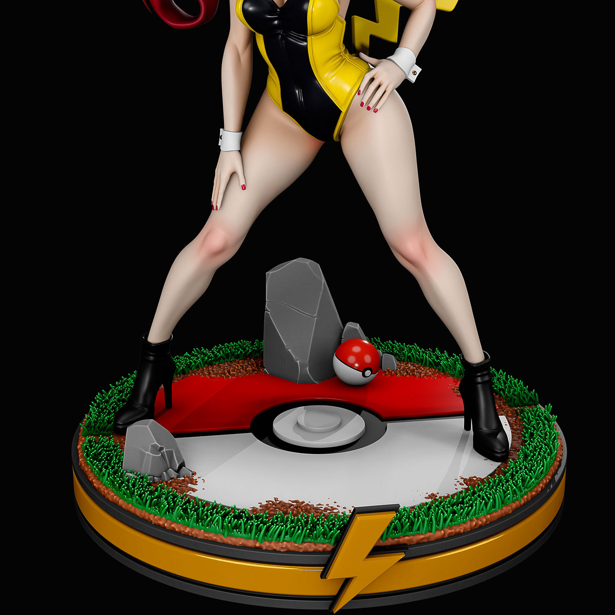 2147 Jessie Pokemon NSFW - STL 3D Print Files