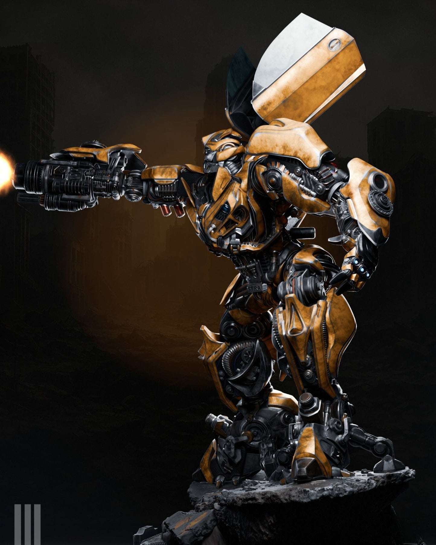 0506 Bumblebee - Transformers (4032) - STL 3D Print Files