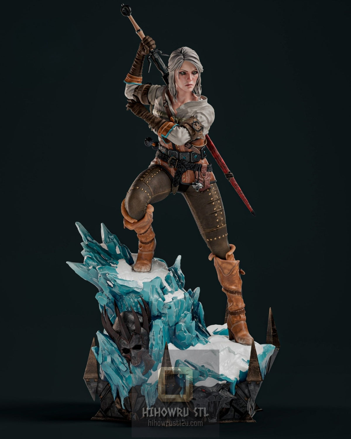 2091 CIRI_The Witcher IV (5312) - STL 3D Print Files