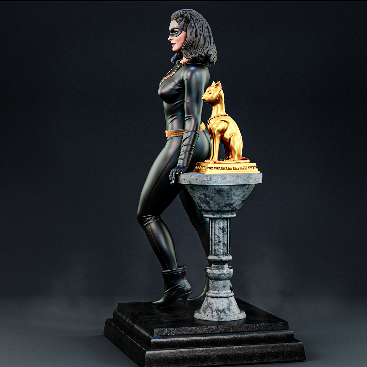 1024 Julie Newmar Catwoman NSFW - STL 3D Print Files