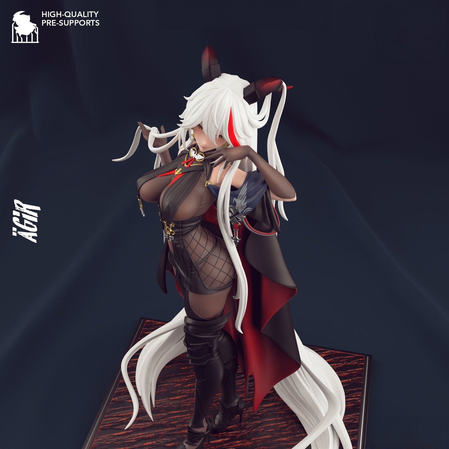 0997 Agir - Azur Lane - STL 3D Print Files
