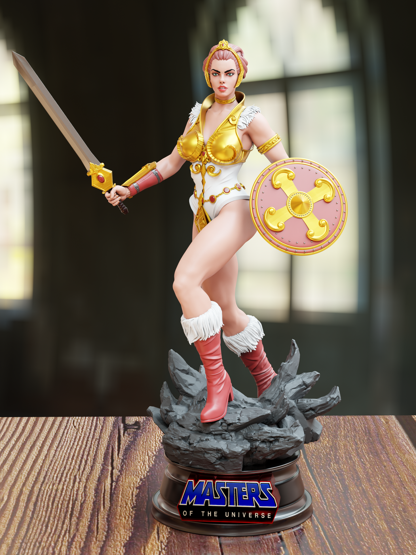 0945 Teela - Masters of the Universe (2218) - STL 3D Print Files