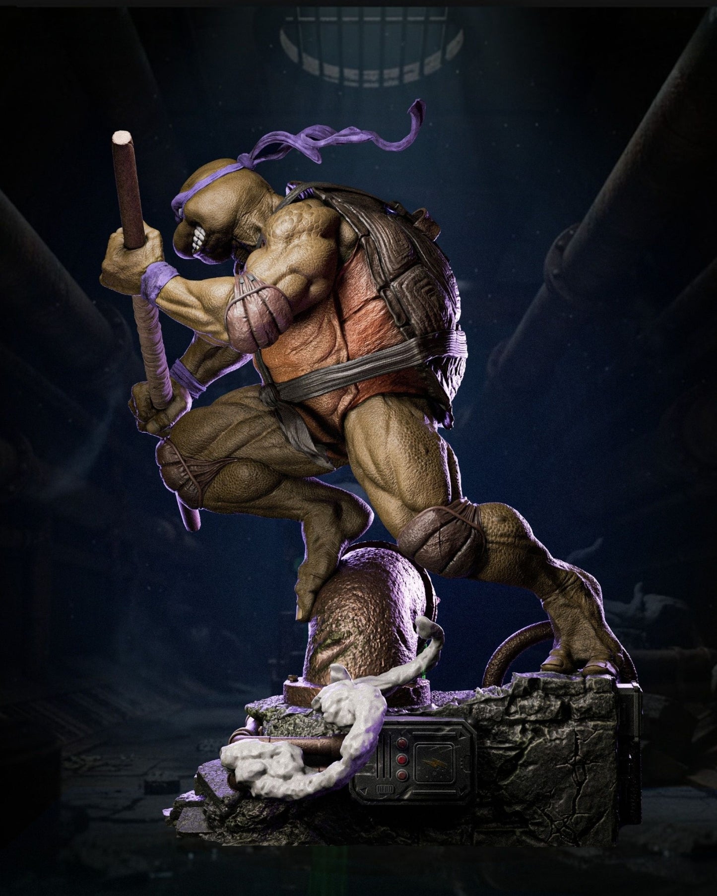 0392 Donatello_Ninja Turtle - STL 3D Print Files