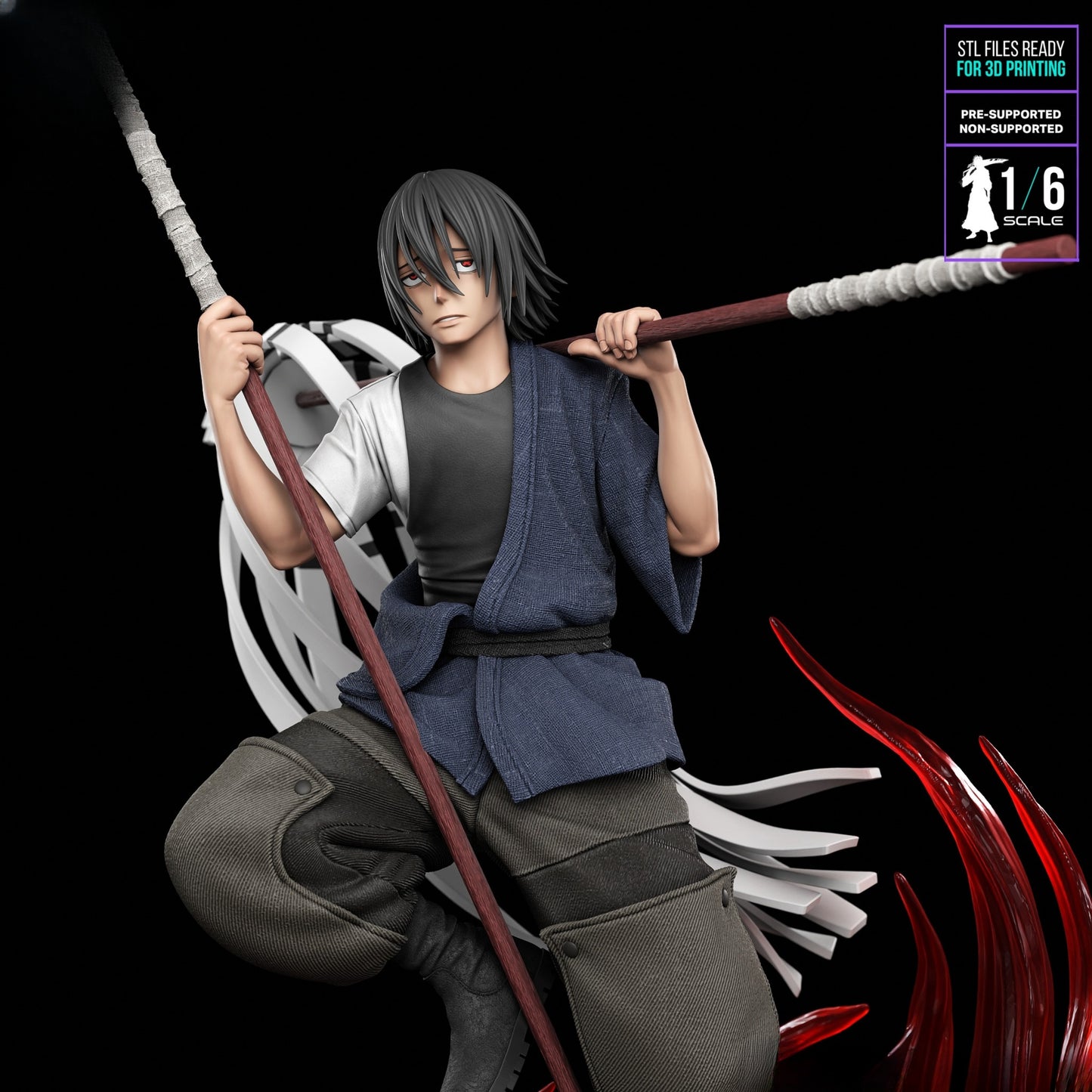 0600 Benimaru Shinmon - STL 3D Print Files