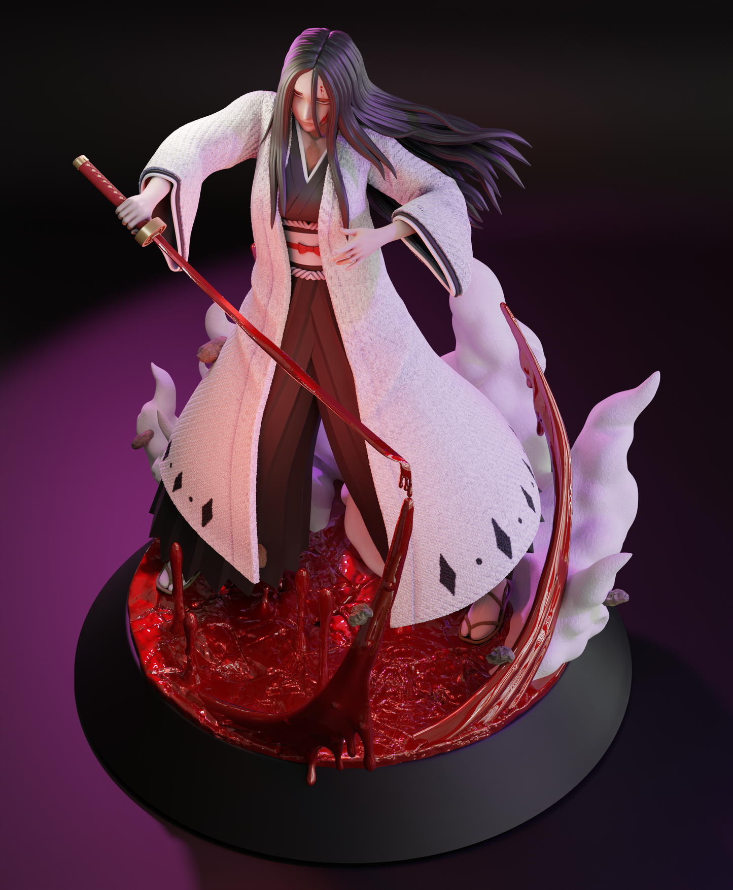1238 Retsu Unohana_Bleach - STL 3D Print File