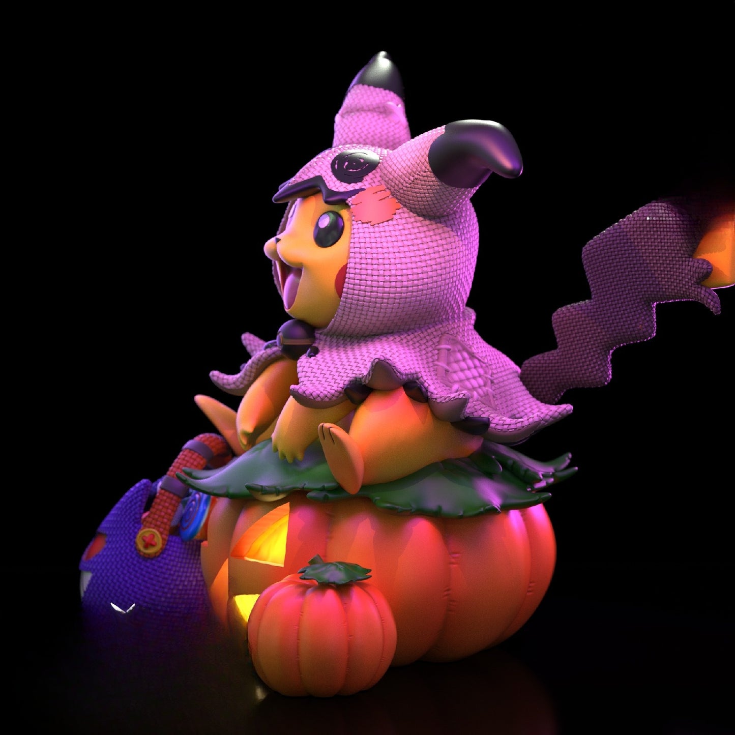 0252 Pikachu Pokemon - STL 3D Print Files