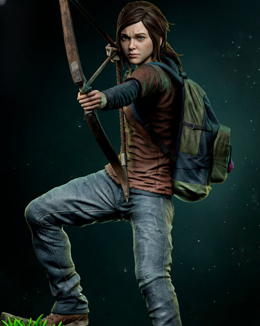 1359 Ellie Williams_The Last of Us - STL 3D Print Files