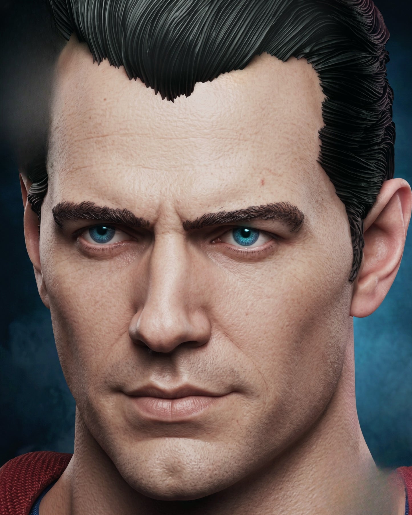 1515 Man of Steel_Superman BUST - STL 3D Print Files