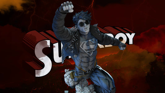 0145 Superboy - Young Justice - STL 3D Print Files