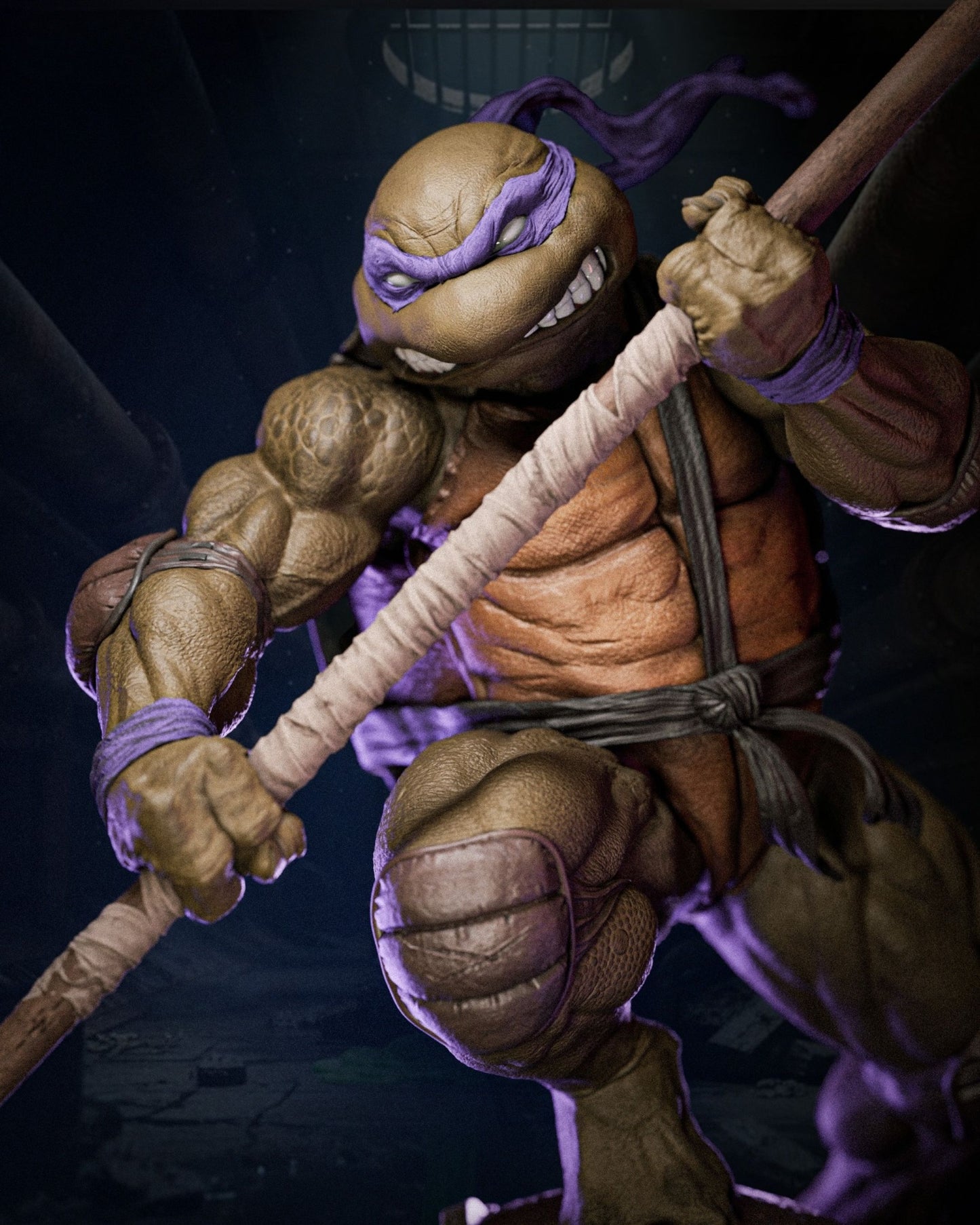 0392 Donatello_Ninja Turtle - STL 3D Print Files