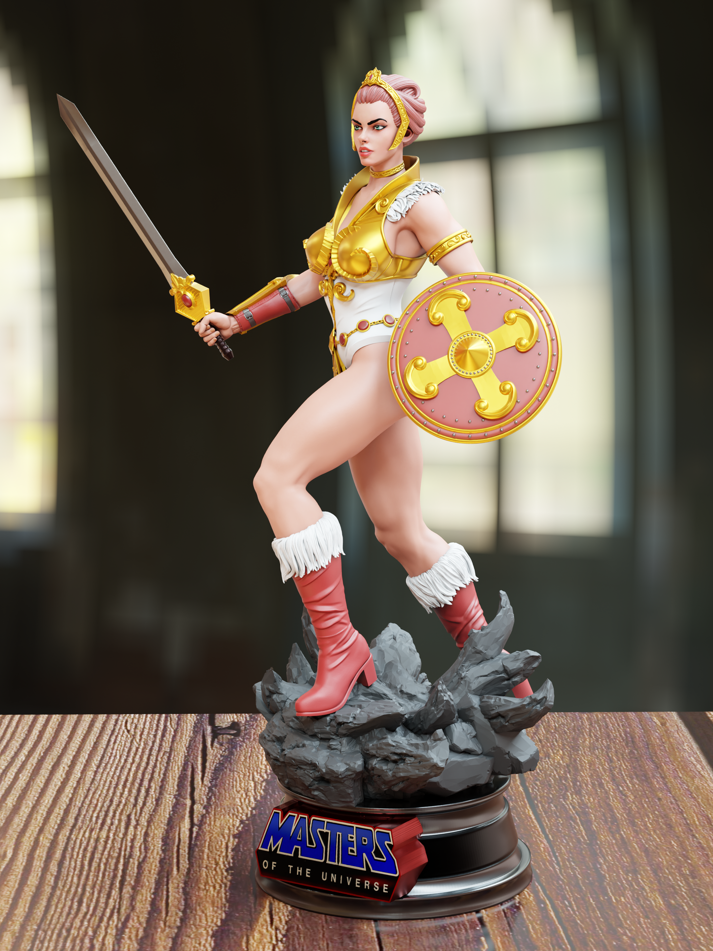 0945 Teela - Masters of the Universe (2218) - STL 3D Print Files