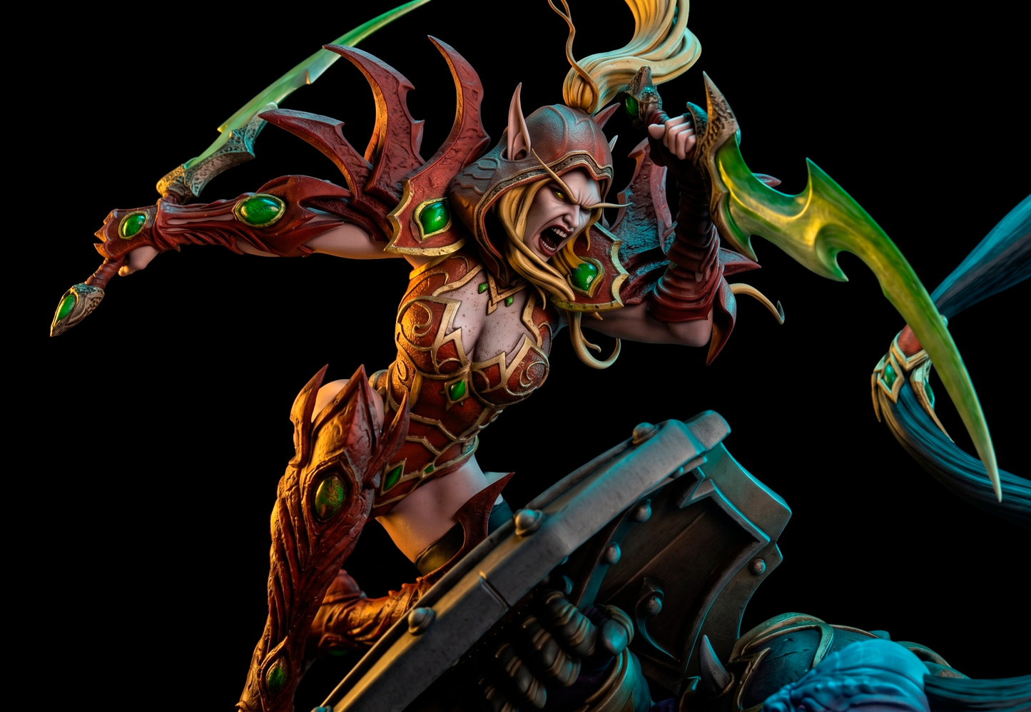 1296 Vindicator Maraad_Valeera Sanguinar - STL 3D Print File