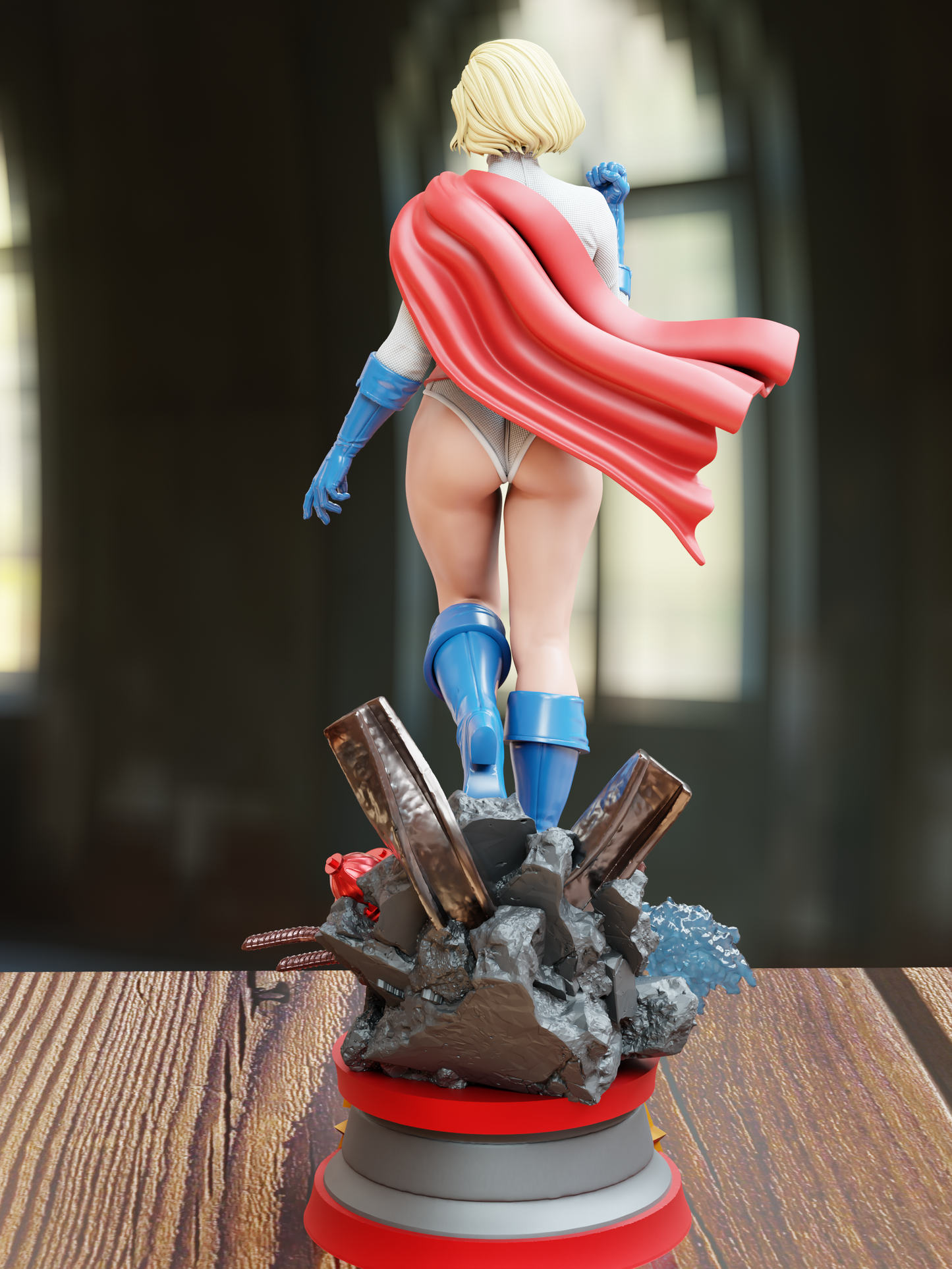 0501 Power Girl NSFW - DC Comics (2106) - STL 3D Print Files