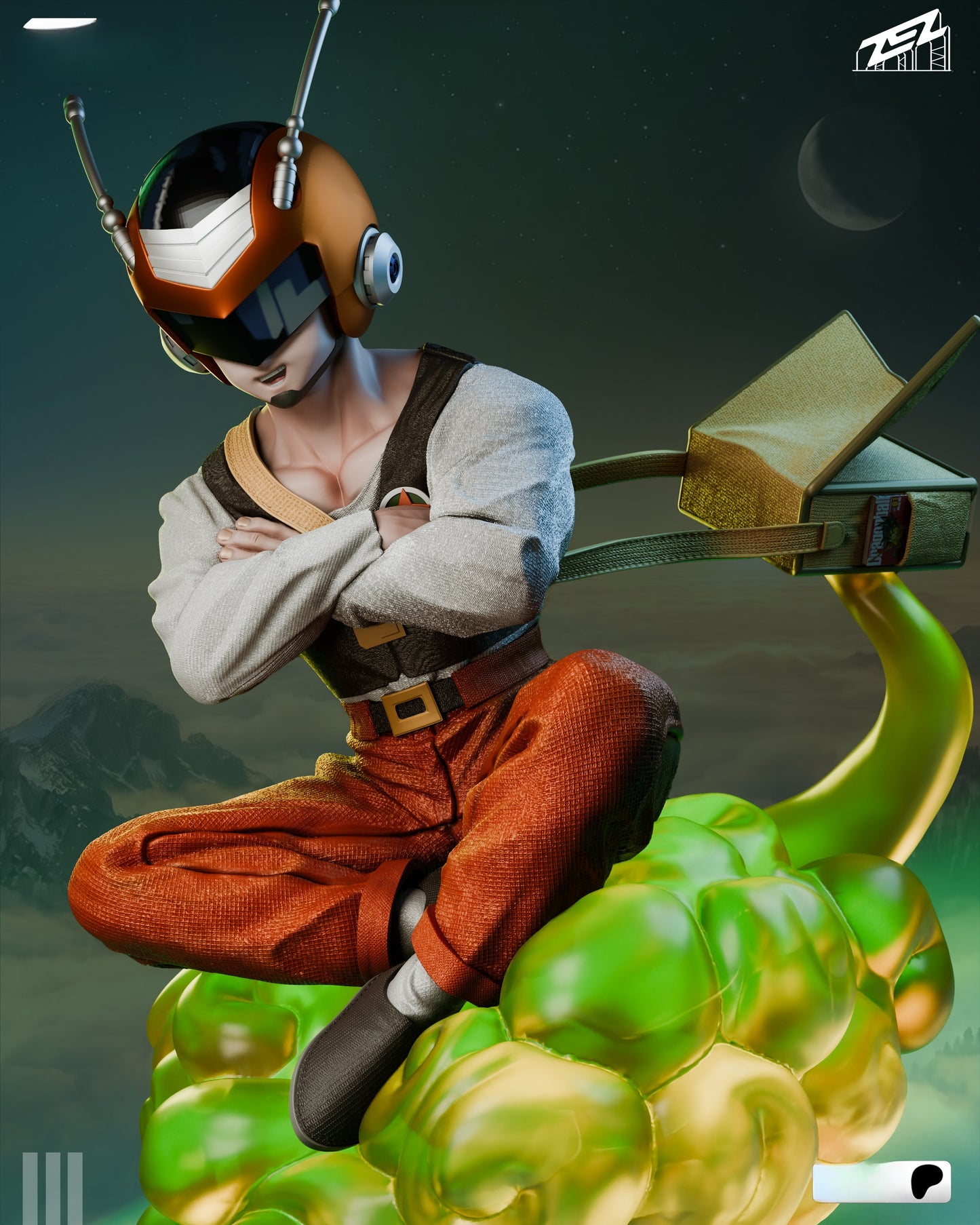1639 Gohan_Dragon Ball Z - STL 3D Print Files