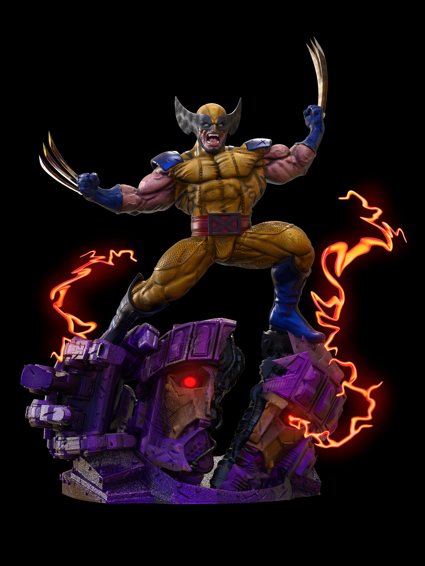 0944 WOLVERINE - LOGAN (2258) - STL 3D Print Files