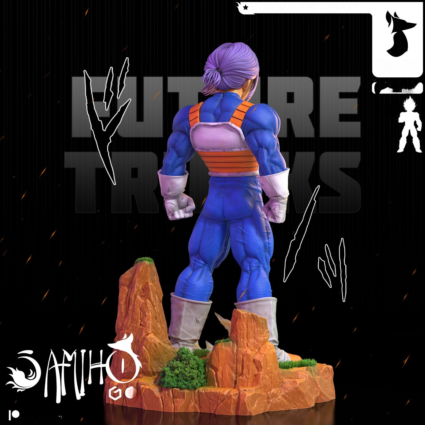 1431 Future Trunks_Dragon Ball - STL 3D Print Files