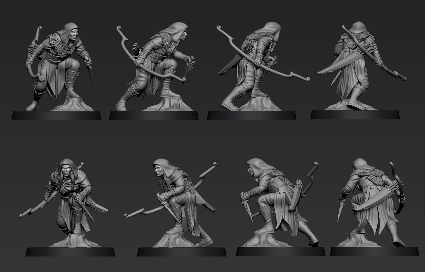 0695 Wood Elves Army Bundle - STL 3D Print Files