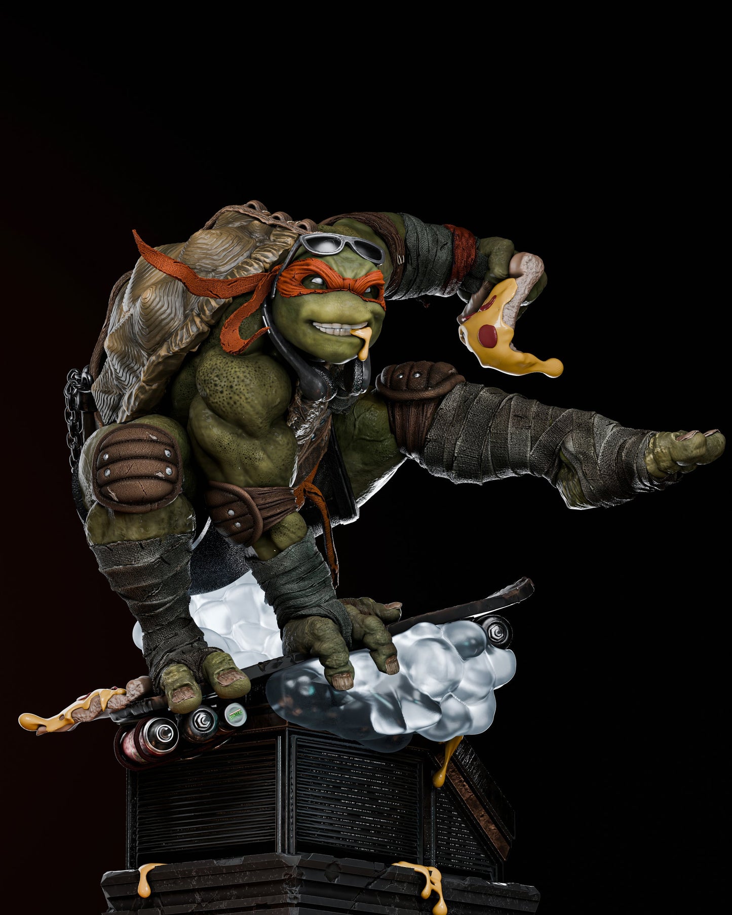 0940 Michelangelo - TMNT (2517) - STL 3D Print Files