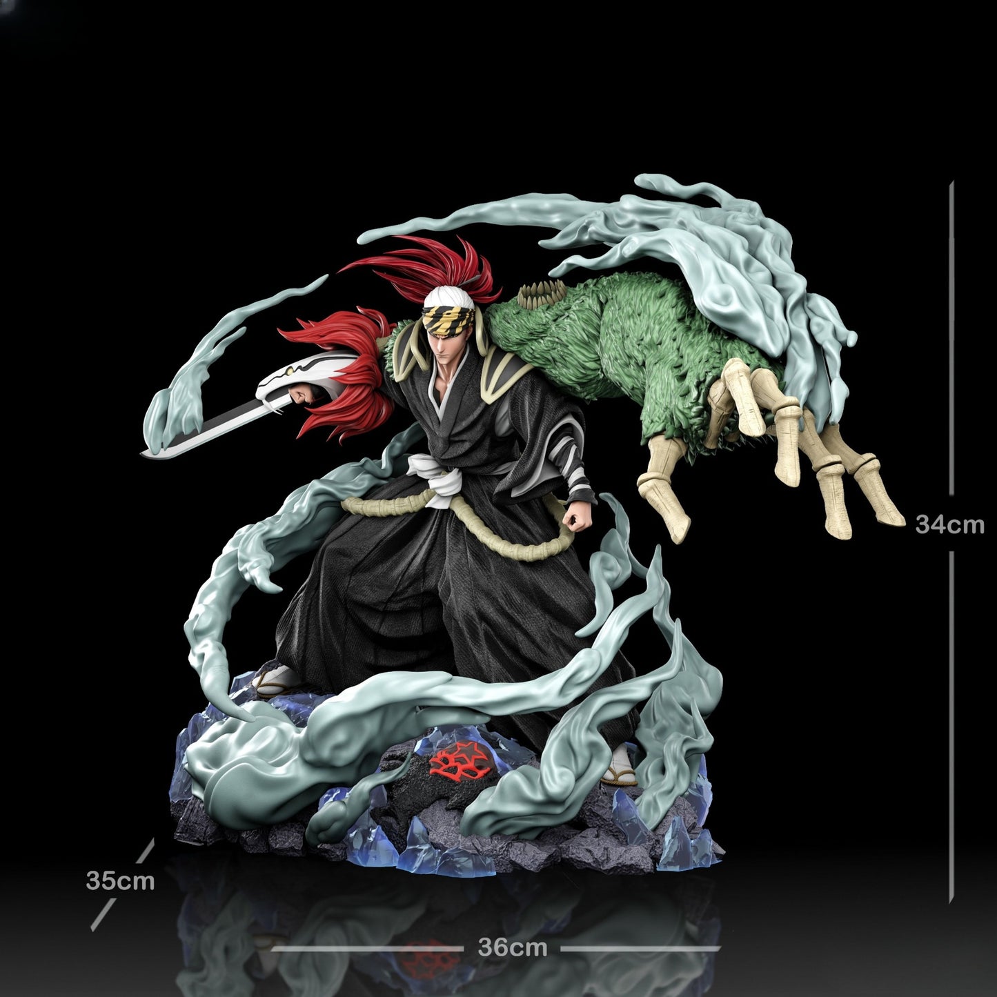 0398 Renji Abarai - STL 3D Print Files