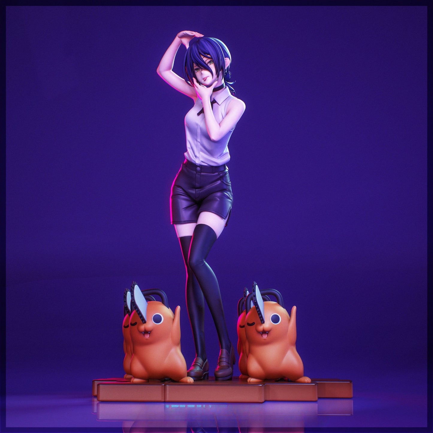 0531 Reze_Chainsaw Man - STL 3D Print Files