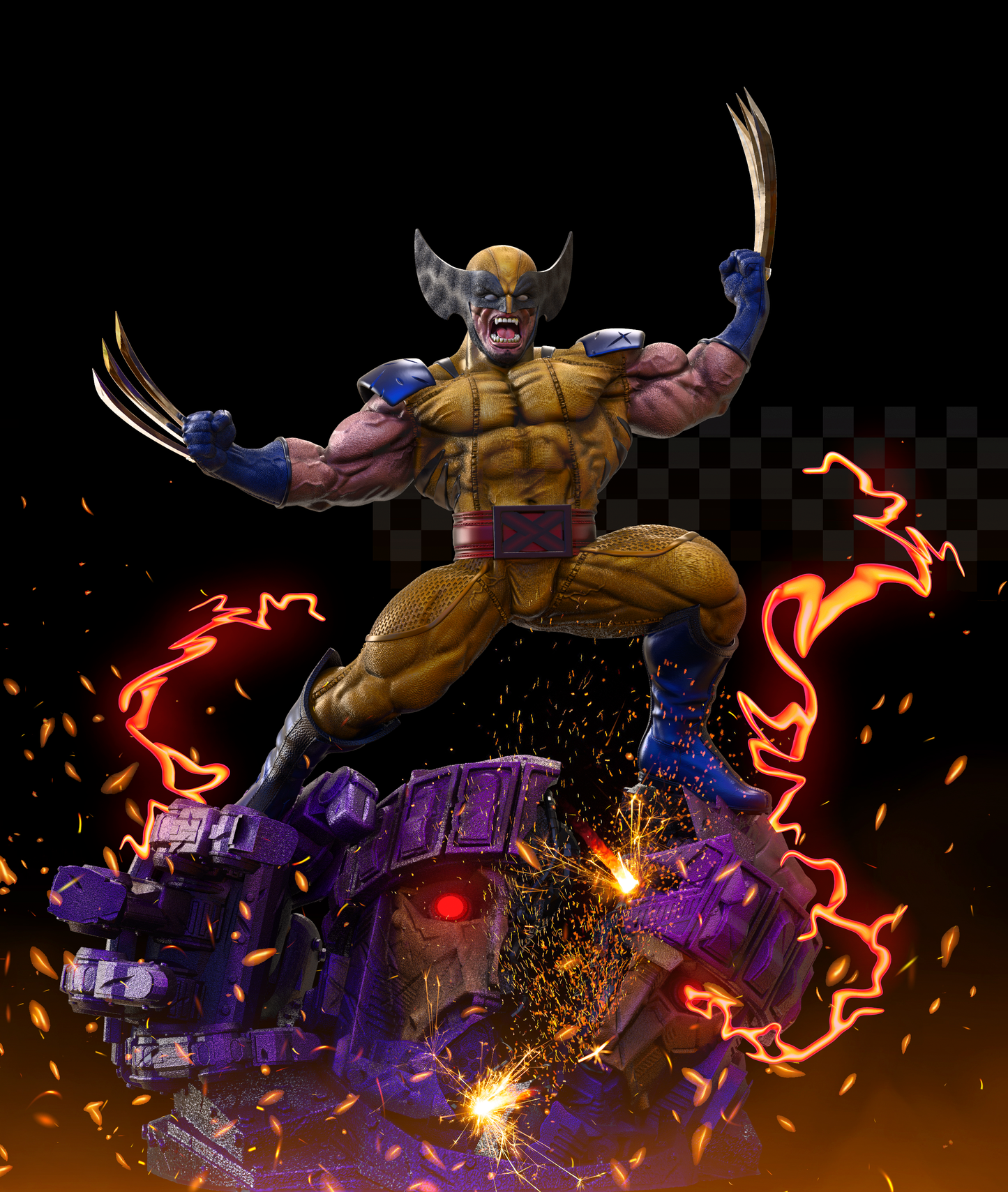 0944 WOLVERINE - LOGAN (2258) - STL 3D Print Files