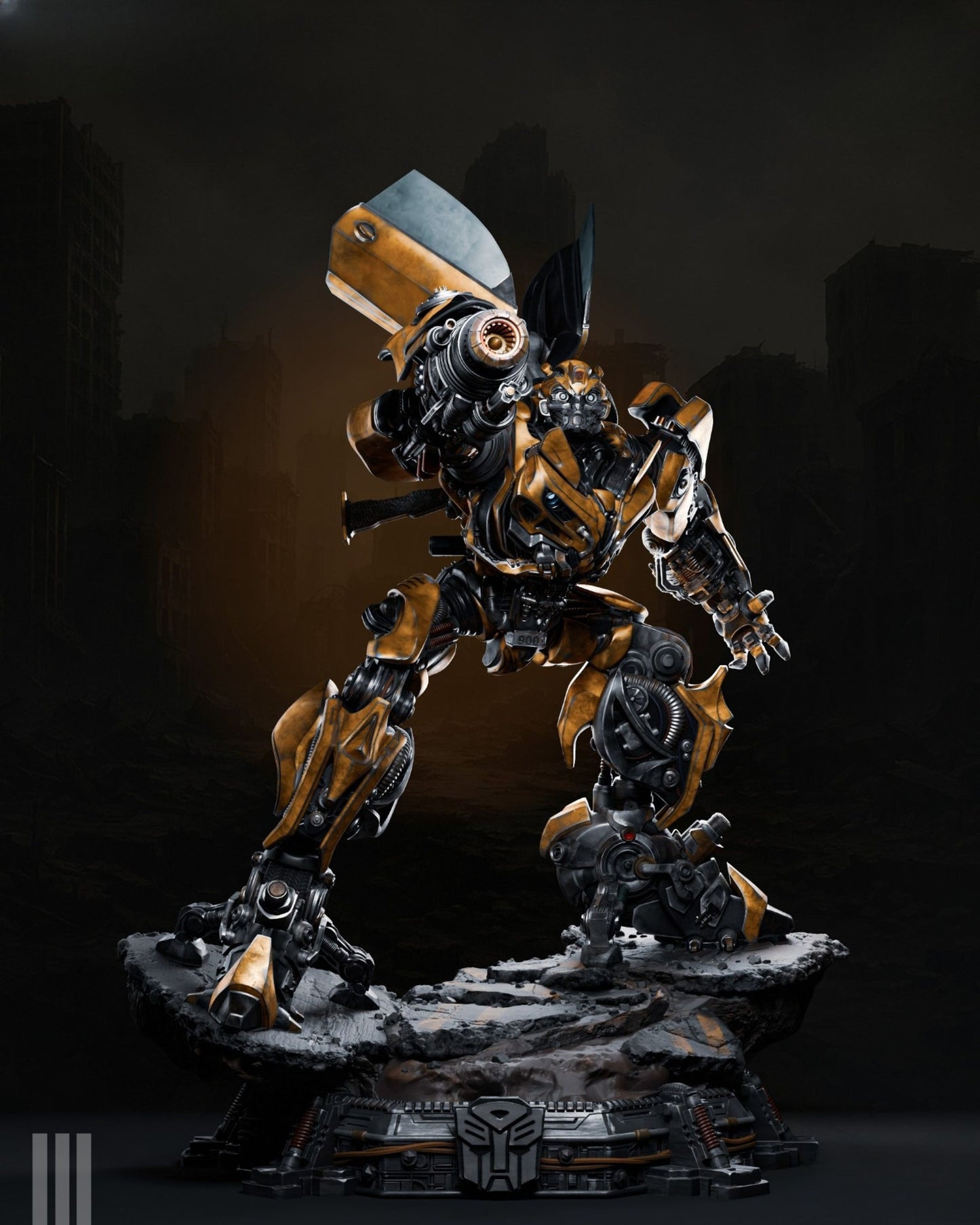 0506 Bumblebee - Transformers (4032) - STL 3D Print Files