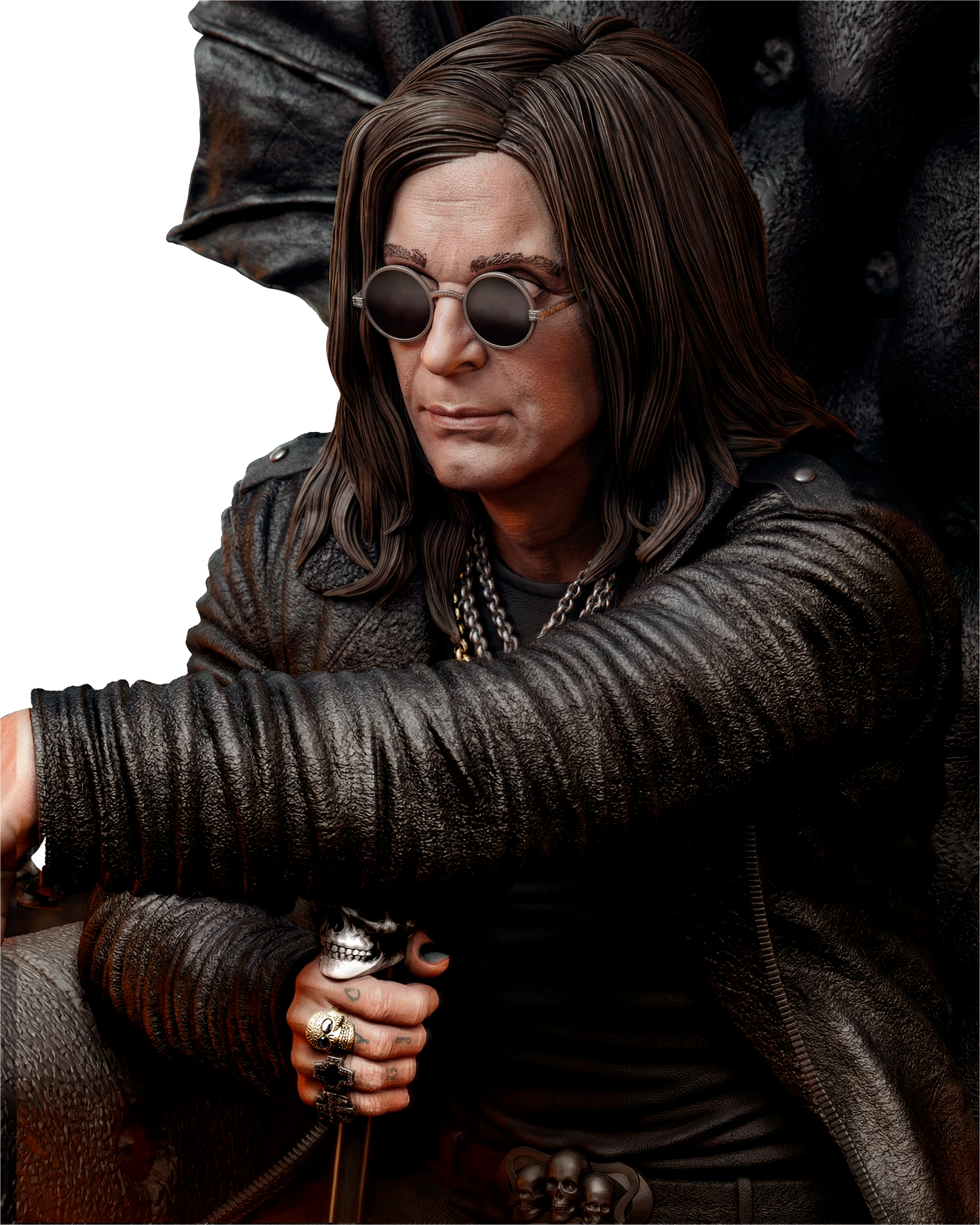 0877 Ozzy Osburne - STL 3D Print Files