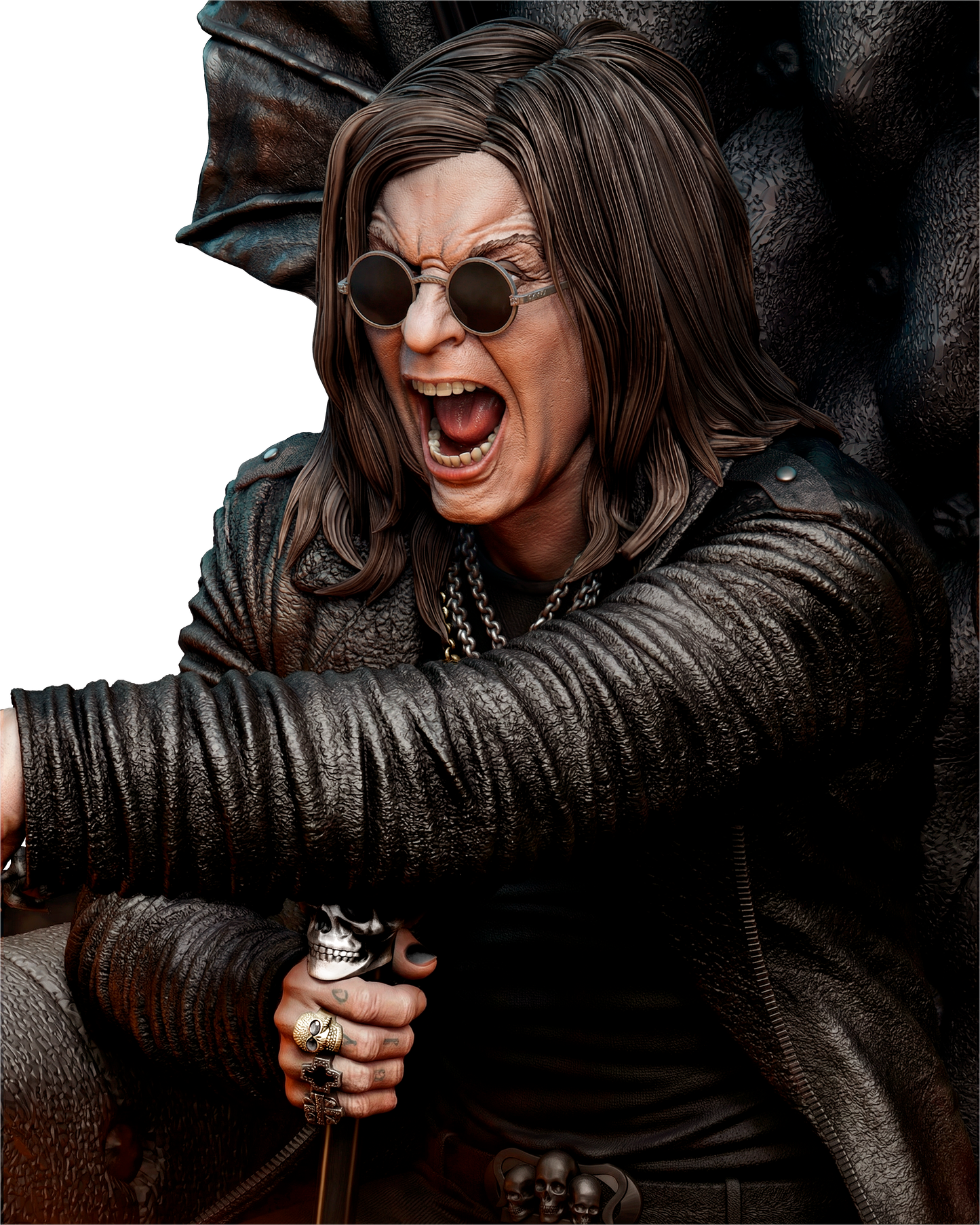 0877 Ozzy Osburne - STL 3D Print Files