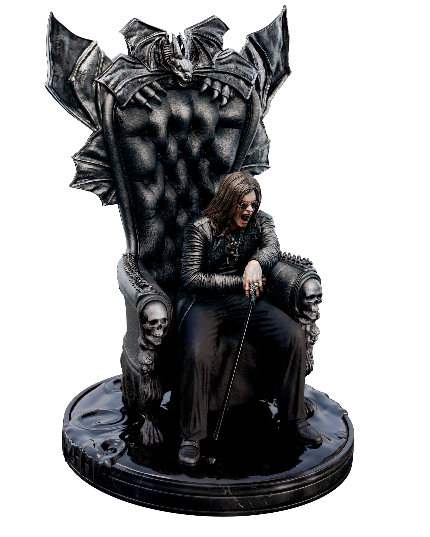 0877 Ozzy Osburne - STL 3D Print Files