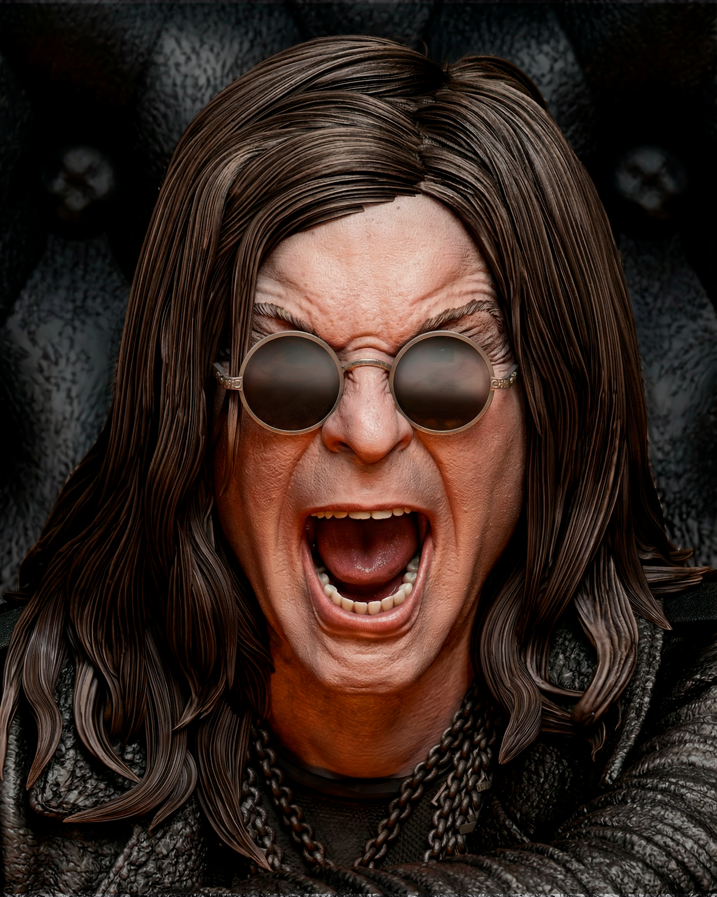 0877 Ozzy Osburne - STL 3D Print Files