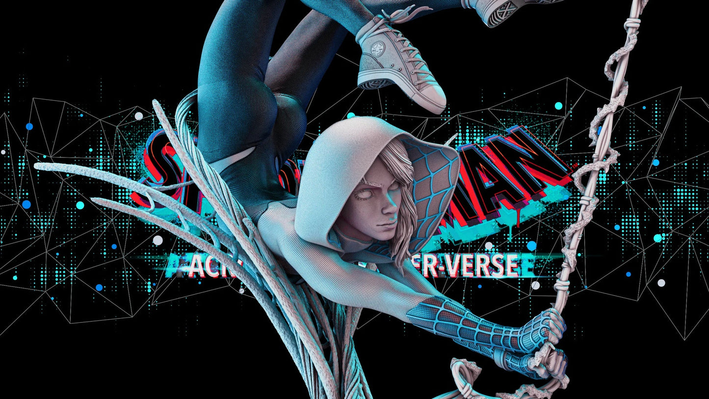 0658 Spider Gwen (1491) - STL 3D Print Files