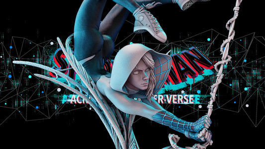0658 Spider Gwen (1491) - STL 3D Print Files