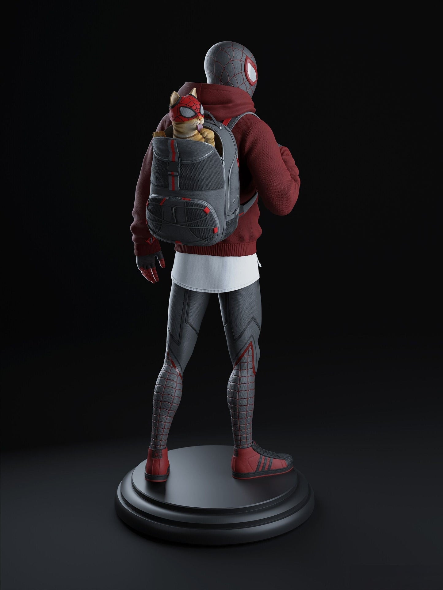 0479 Miles Morales - Spider-Man (1327) - STL 3D Print Files