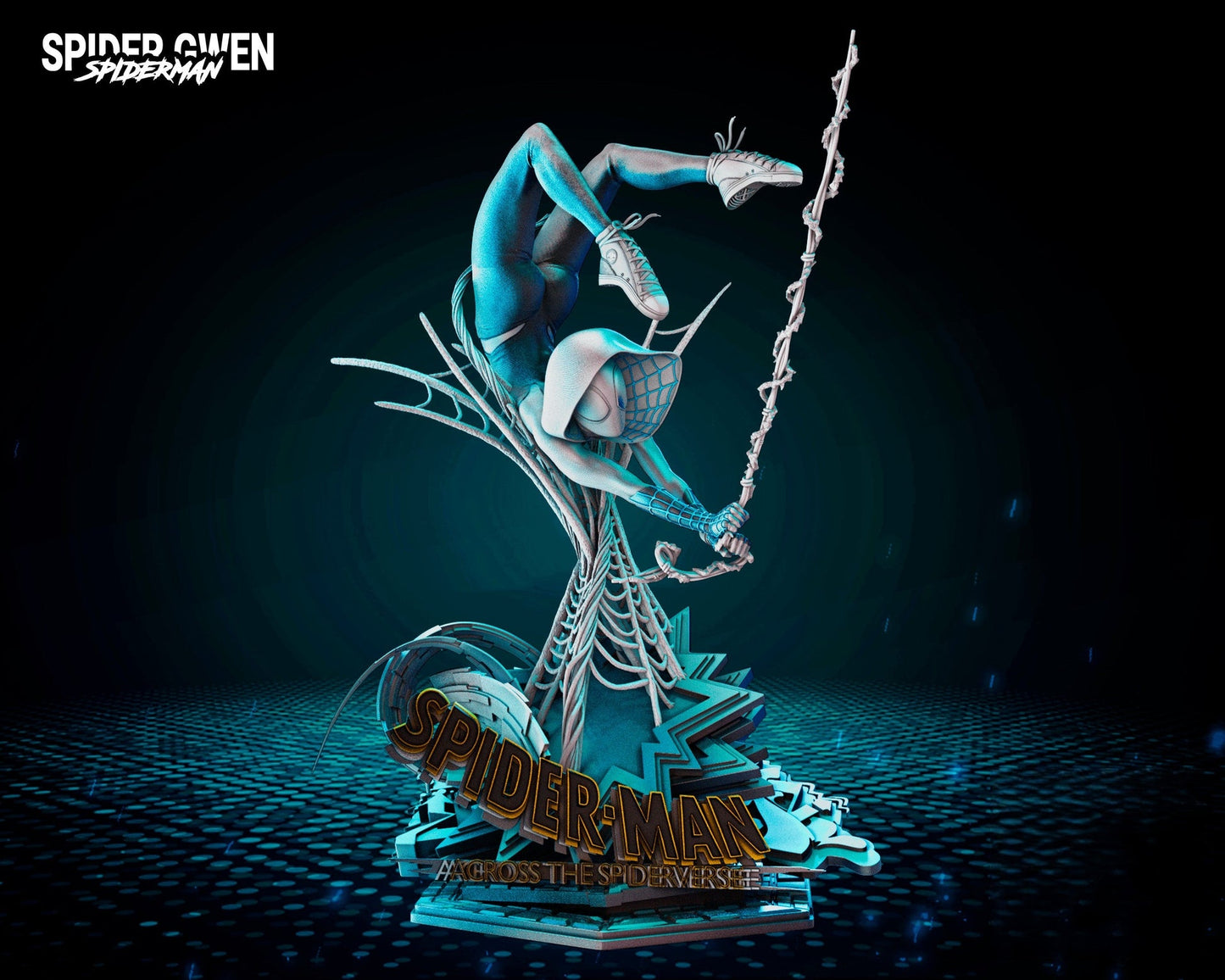 0658 Spider Gwen (1491) - STL 3D Print Files