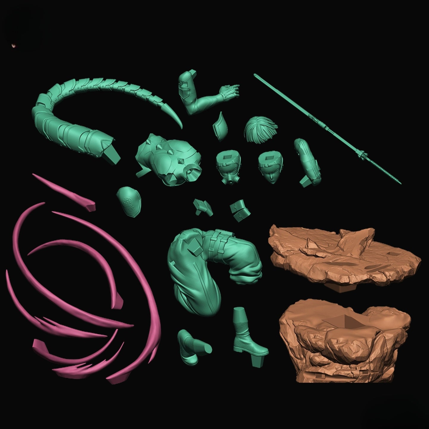 0278 Soshiro Hoshina - STL 3D Print Files