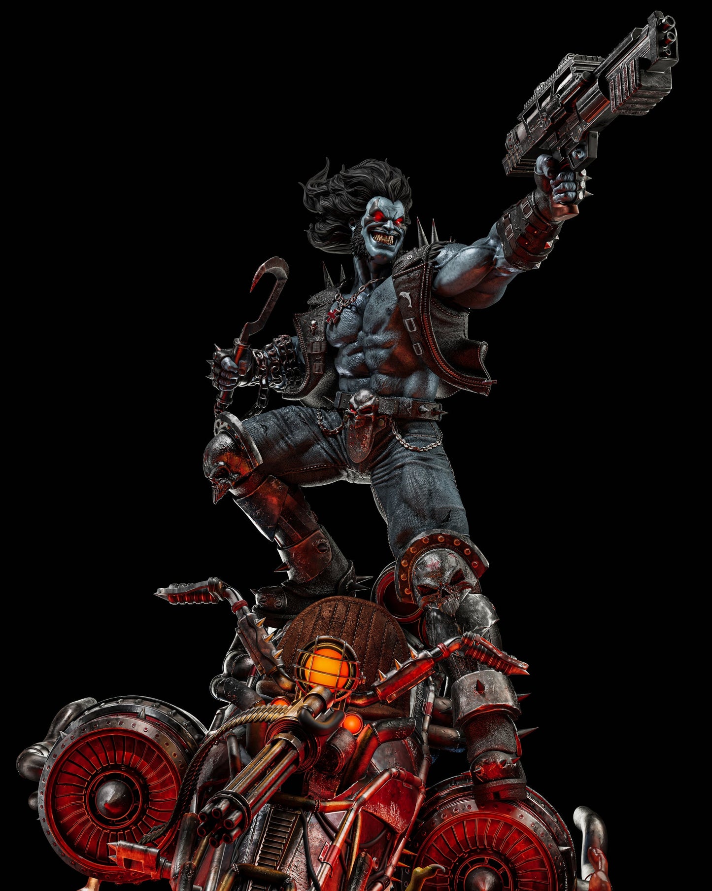 0988 Lobo - DC Comics (2351) - STL 3D Print Files