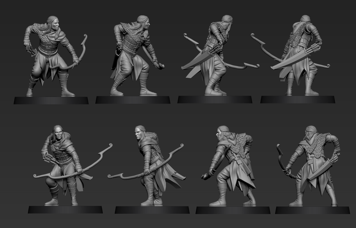 0695 Wood Elves Army Bundle - STL 3D Print Files