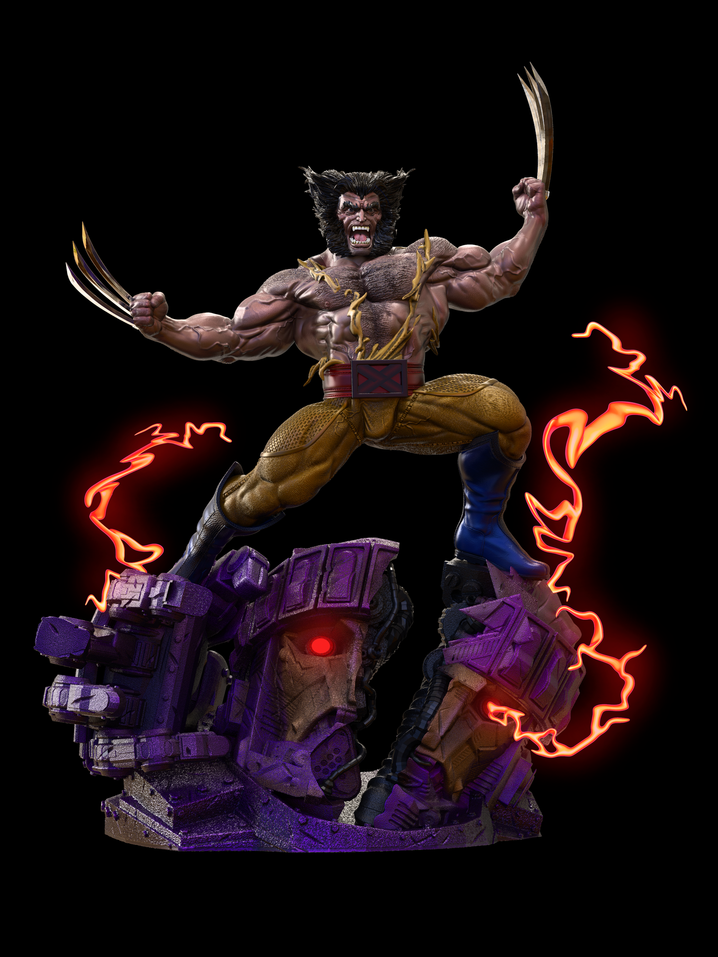 0944 WOLVERINE - LOGAN (2258) - STL 3D Print Files
