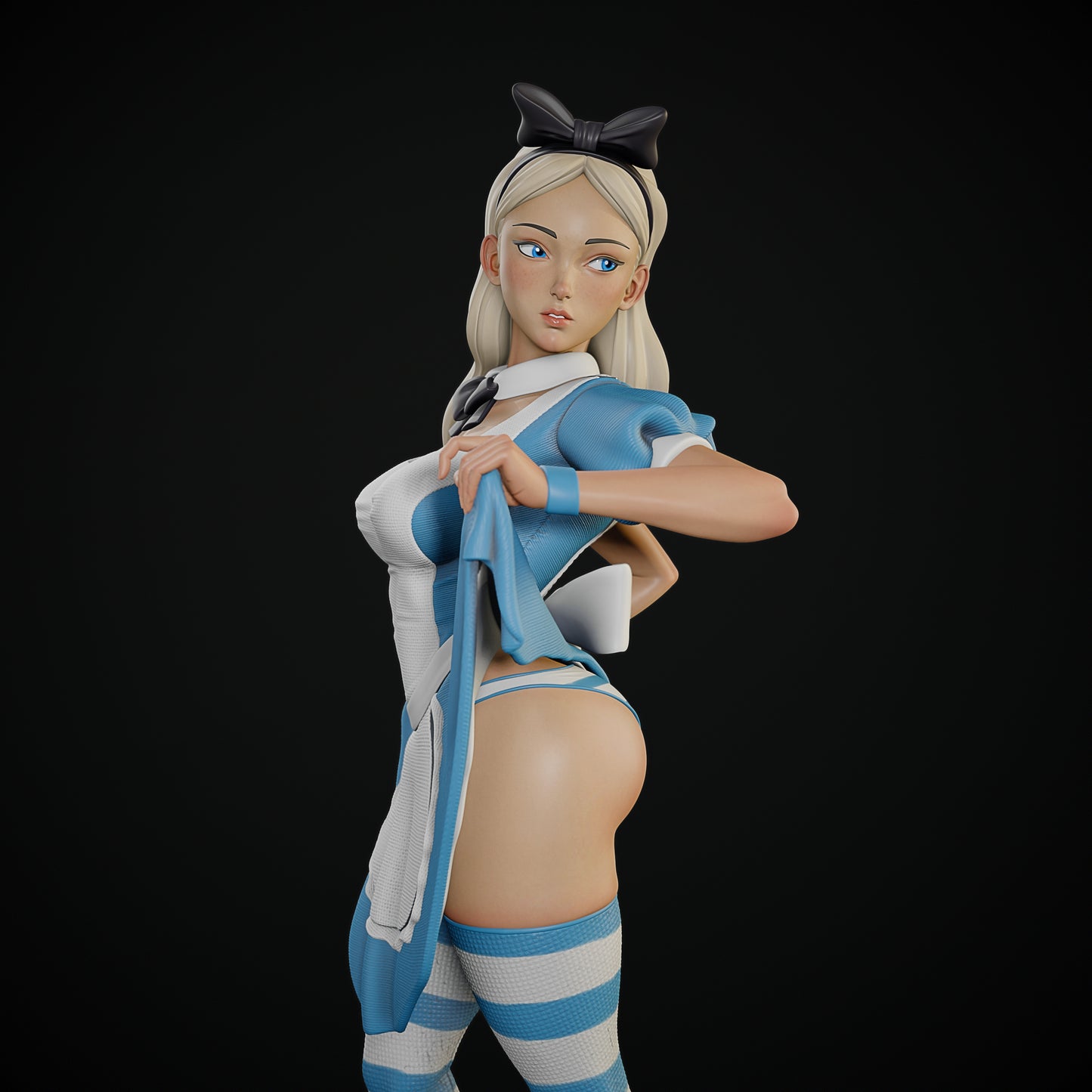 1585 Alice in Wonderland - STL 3D Print Files
