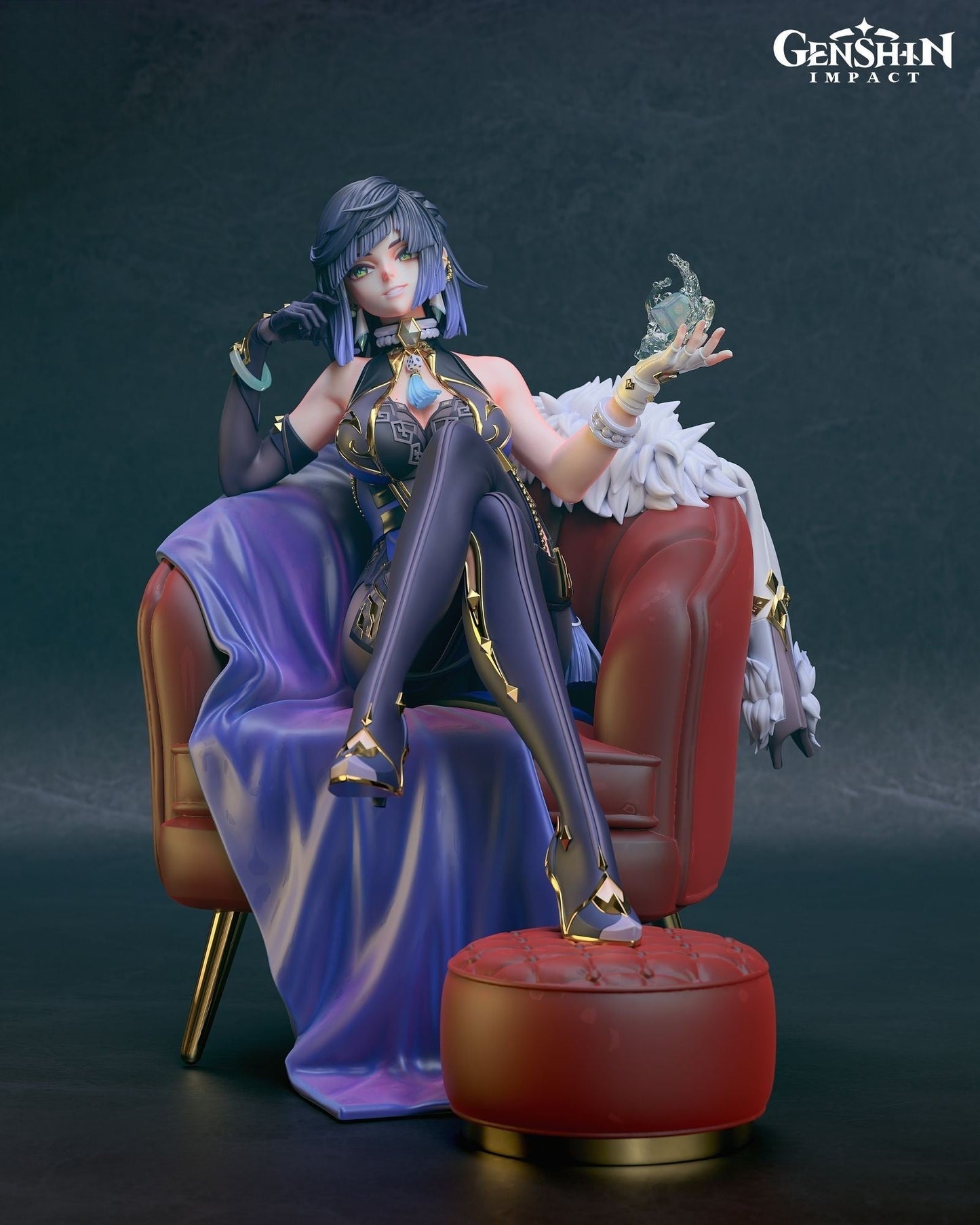 0798 Yelan - Genshin Impact - STL 3D Print Files